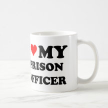 I Love My Prison Officer Mugs