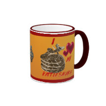 I Love My Rattlesnake Mug