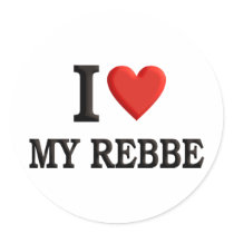 I love My Rebbe Stickers