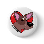 I Love my Red Heeler Button