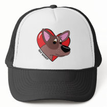I Love my Red Heeler Hat