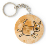 i love my red heeler keychains