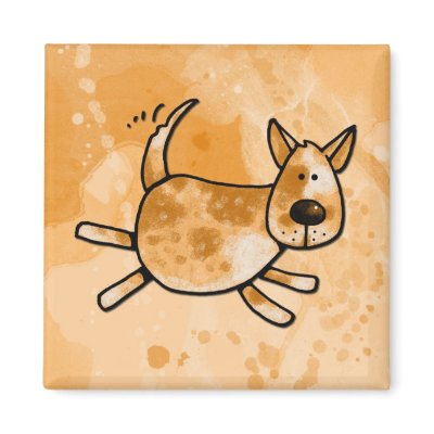 i love my red heeler magnet by cfkaatje
