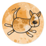 i love my red heeler sticker