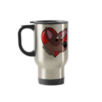 I Love my Red Heeler Travel Mug