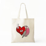 I Love my Rose Breasted Cockatoo Bag