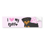I Love My Rottweiler bumper stickers