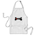 I Love My Rottweiler - Dog Bone aprons