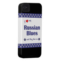 I Love My Russian Blues (Multiple Cats) Iphone 4 Case