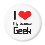 I love my science geek magnets