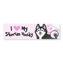 I Love My Siberian Husky / Alaskan Malamute