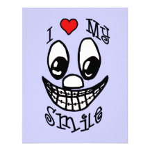 I Love My Smile Custom Announcement