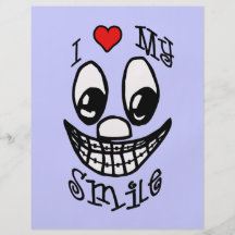 I Love My Smile Full Color Flyer