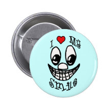 I Love My Smile Pins