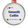I Love My Smooth Collie (Female Dog) Christmas Ornament