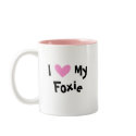 I Love My Smooth Fox Terrier mugs