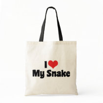 I Love My Snake Bag