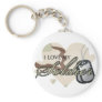 I love my Soldier Key Chain