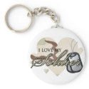 I love my Soldier keychains