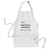 I Love My South African Boerboels (Multiple Dogs) Aprons