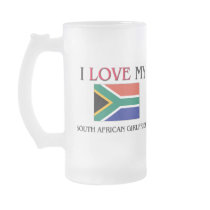 I Love My South African Girlfriend Mug