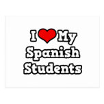 I Love My Spanish Students Postcard