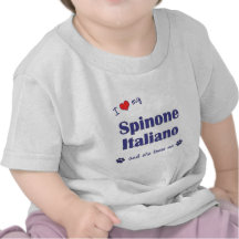 I Love My Spinone Italiano (Female Dog) T Shirts