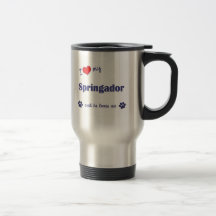 I Love My Springador (Male Dog) Coffee Mug