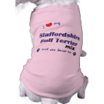 I Love My Staffordshire Bull Terrier Mix (Female) pet clothing