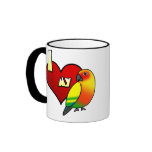 I Love my Sun Conure Mug