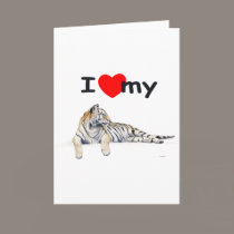 I love my Tiger (for light) cards
