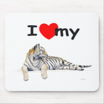 I love my Tiger (for light) mousepads