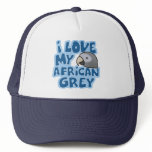 I Love My Timneh African Grey Hat