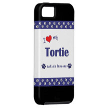 I Love My Tortie (Female Cat) iPhone 5 Cover