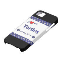 I Love My Torties (Multiple Cats) iPhone 5 Case