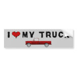 I Love My Truck bumper stickers