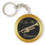 I LOVE MY TRUMPET KEY CHAINS