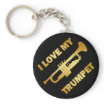 I LOVE MY TRUMPET keychains