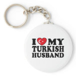 I Love My Turkish Husband keychains