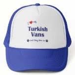 I Love My Turkish Vans (Multiple Cats) hats