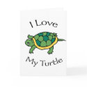 I Love my Turtle cards