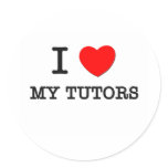 I Love My Tutors stickers