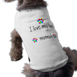 I love my two moms rainbow paw pet clothing