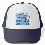 I Love My Umbrella Cockatoo Hat