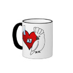 I Love my Umbrella Cockatoo Mug