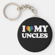 I Love My Uncles - Keychains