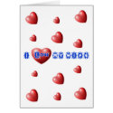 I LOVE MY WIFE cards