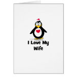I Love My Wife Greeting Card