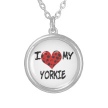 I Love My Yorkie Jewelry