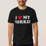 I Love My Yorkie Tshirt
